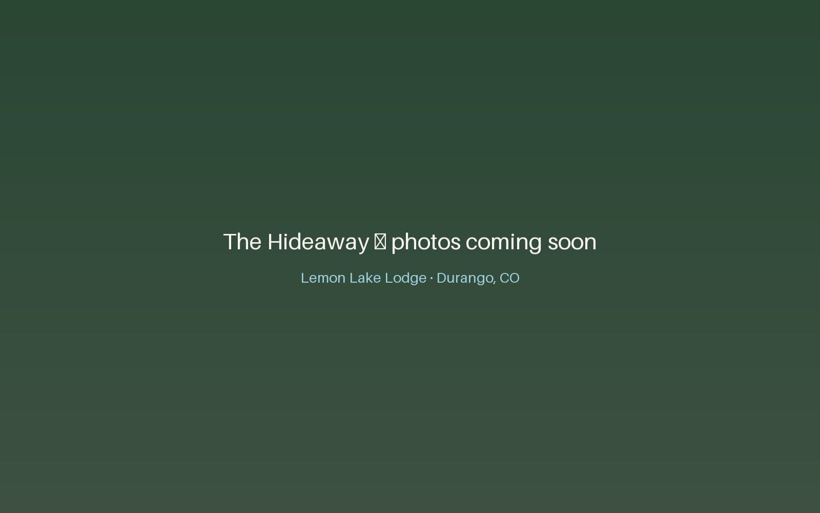 The Hideaway